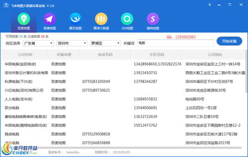 飛來地圖大數(shù)據(jù)采集軟件 界面預(yù)覽、功能介紹與銷售服務(wù)